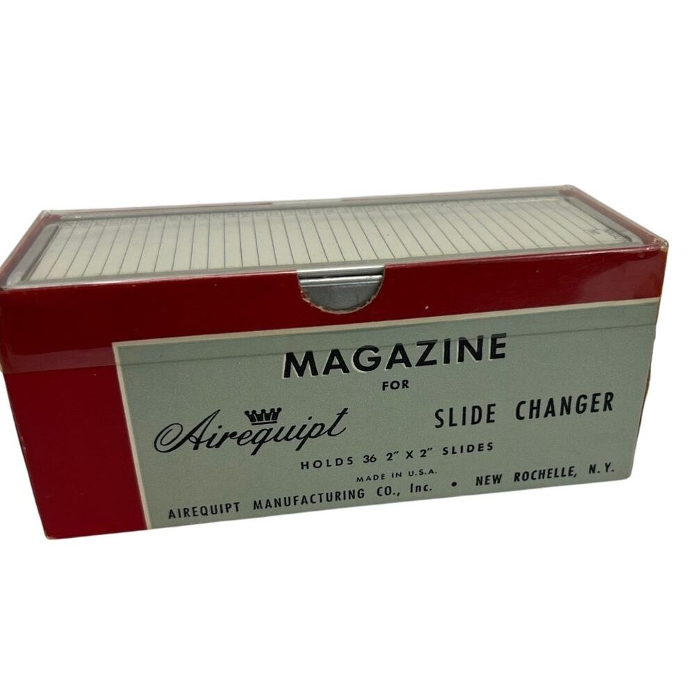 Vintage Airequipt Automatic Slide Changer NIP For Airequipt Projector